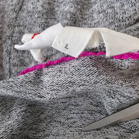 By Anthropology Marisa Hacci Heathered Gray Wide Leg Knit Jumpsuit L - Picture 7 of 8